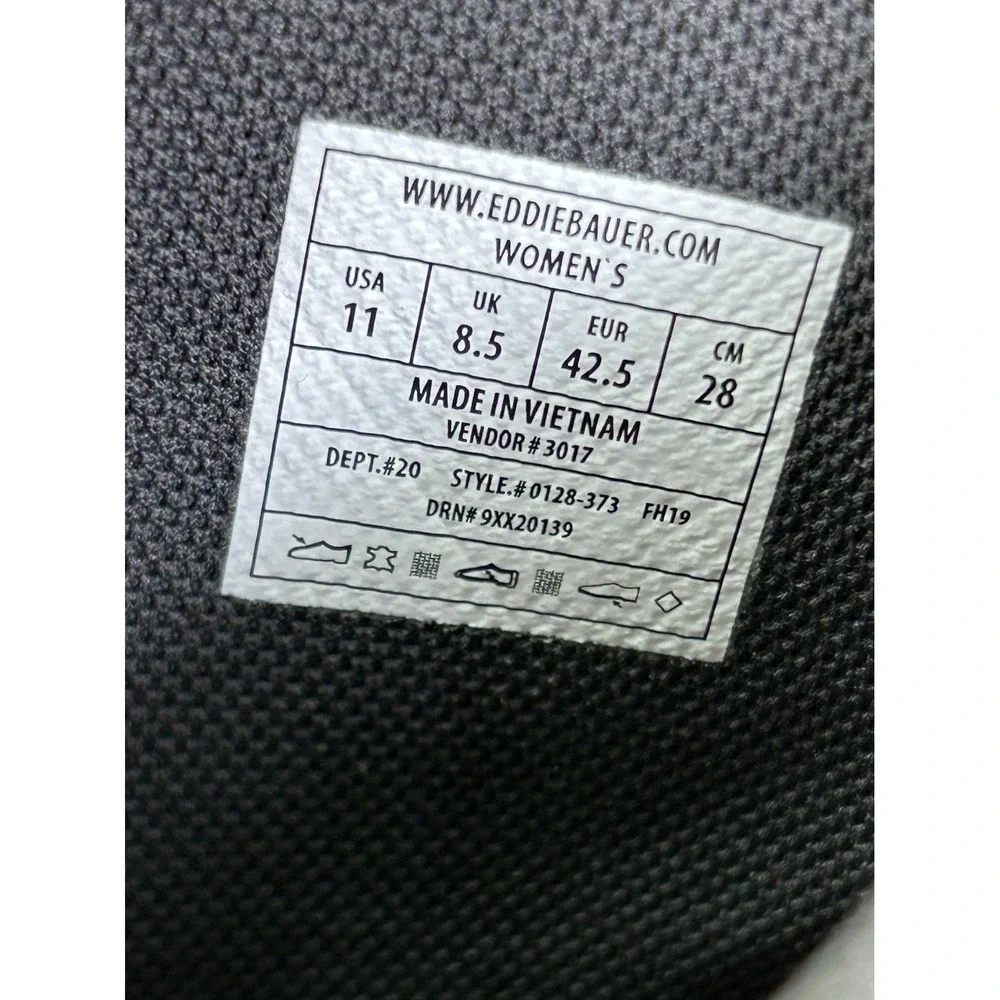 Eddie Bauer Covey Black Leather Calf Hi Boots Womens Size 11
